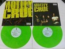 MOTLEY CRUE - S/T Double LP Green Vinyl.Rock Metal,Guns n Roses,Poison,Bon Jovi