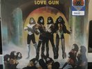 KISS Love Gun NEW TANGERINE/AQUA SPLATTER VINYL EXCLUSIVE WITH HYPE STICKER