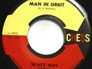 SATELLITES WITH THE SPACE MAN - BLAST OFF / MAN IN ORBIT - SOUL 45