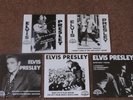 ELVIS PRESLEY - SET OF 5  SUN LABEL 45rpm RECORDS IN PICTURE COVERS rockabilly