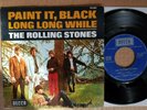 THE ROLLING STONES rare french 45 SP1970 UK ROCK  paint it black/long long while