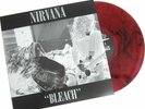 NIRVANA - BLEACH LP INDIE EXCLUSIVE RED/BLACK SWIRL COLORED VINYL LTD ED