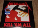 METALLICA KILL 'EM ALL LIMITED FIRE ENGINE RED VINYL LP WALMART EXCLUSIVE NEW