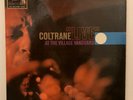 JOHN COLTRANE QUARTET - “LIVE” AT THE VILLAGE VANGUARD - HMV UK MONO CLP-1590