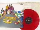BEATLES YELLOW SUBMARINE EMI/ODEON EAS-70138 Japan CLEAR RED VINYL VINYL LP
