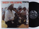 DIZZY GILLESPIE At Newport VERVE LP mono