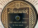 Bruns 146 De Ford Bailey  PAN AMERICAN BLUES  78 rpm  Harmonica Blues 1928 V+