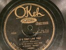 Okeh 8656 Luis Russell Burning Eight  ITS TIGHT LIKE THAT 78 rpm 1928 V- Jazz
