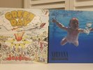Nirvana Nevermind and Green Day Dookie Vinyl
