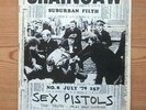 CHAINSAW 8 UK 1979 ORG PUNK FANZINE SEX PISTOLS FITZGERALD FALL KLEENEX IGGY POP