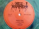 Hellhammer LP Satanic Rites MARBLED GREEN VINYL UK SP Press NEAR MINT VINYL ++