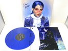 Autographed Signed Dorian Electra Flamboyant Blue LP Vinyl Record Insert In Hand
