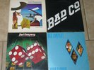 4 x Bad Company Vinyl LP's