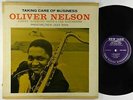 Oliver Nelson - Taking Care Of Business LP - New Jazz - NJLP 8233 Mono DG RVG