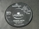 THE BEATLES - PAPERBACK WRITER - PARLOPHONE