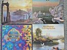 4 MOODY BLUES SOLO VINYL LPs 
