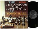 Thelonious Monk Orchestra - At Town Hall LP - Riverside Japan - SMJ-6183 VG+