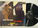 GERRY MULLIGAN PAUL DESMOND QUARTET '57 Verve MONO trumpeter Clef series BEAUTY