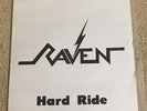 RAVEN - Hard Ride c/w Crazy World 7