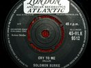 Northern Soul - SOLOMON BURKE, CRY TO ME,