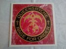Queensryche  Rage For Order  Lp W/ORIGINAL INNER SLEEVE