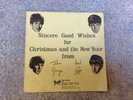 The-BEATLES-1963-Fan-Club-Christmas-Flexi-Disc- Ex Con