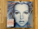 Britney Spears In The Zone BLUE and TURQUOISE Swirl Vinyl LP Urban Outfitters UO