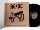 AC/DC LP For Those About To Rock we Salute You 1981   Atlantic vinyl