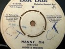 Higgs & Wilson / K.Richards Comets ?–Manny Oh BLUEBEAT B3 1960 look G Plays VG