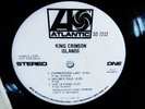 1972 WHITE LABEL PROMO   KING CRIMSON   ISLANDS   MELLOTRON FRIPP PROG PSYCH LP