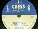 Chuck Berry Thirty Days / Together 78 Chess 1610