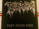 Therion - Time Shall Tell EP - House Of Kicks Records 1990 (HOK LP 001) (M/VG+)