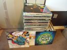 BLACK SABBATH-LIVIN' BLUES-HENDRIX-ZAPPA-KISS-PROGRESSIVE ROCK KONVOLUT 220 LP's