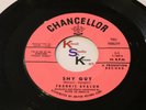 FRANKIE AVALON Rare Picture Sleeve PROMO 45 Shy Guy / Too Young CHANCELLOR VG++