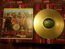 The Beatles LP gold colored record SGT PEPPERS LONELY HEARTS CLUB BAND Apple