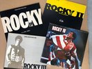 Rocky Rocky II Rocky III & Rocky IV Soundtrack Vinyl Record Album LP Lot