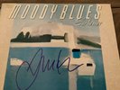Moody Blues Signed By Justin Hayward On Front 33 1/3 LP  Surlamer New