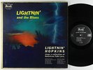 Lightnin' Hopkins - Lightnin' And The Blues LP - Herald Rare Blues Mono DG