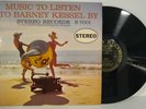 BARNEY KESSEL Music To Listen To Barney Kessel By '58 Contemporary STEREO dg M-