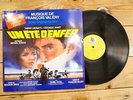 FRANCOIS VALERY BOF UN ETE D'ENFER LP 33T VINYLE EX COVER EX ORIGINAL 1984