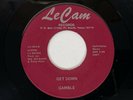 GAMBLE Get Down / Jumpin' Jack Flash LeCam Northern Soul Hard Rock RARE 45 HEAR