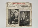 JOHN PRINE I Saw Mommy Kissing Santa Claus Oh Boy Signed X-Mas Red Wax 45 HEAR