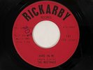THE MUSTANGS Hard On Me / Before You Go Rickarby RARE Garage VG+ 45 HEAR
