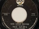 THE SPATS She Done Moved / Scoobee Doo ABC Garage Fuzz 45 HEAR