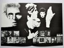 DAVID BOWIE LODGER UK PROMO FOLDED ADVERT LEAFLET EX+