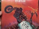 Autographed Meat loaf “ Bat Out Of Hell” LP album
