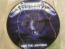 Metallica ride the lightning vinyl Picture Disc/played Once/ Near Mint