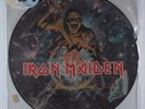 IRON MAIDEN Piece Of Mind CAPITOL LP VG++ picture disc *