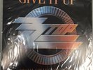 1990 ZZ TOP Rare Vinyl Picture Disk GIVE IT UP Record SHARP DRESSED MAN