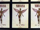 NIRVANA In Utero SET OF 25 ORIGINAL 1993 DGC PROMO STICKERS Rare Warehouse Find
